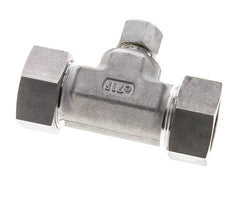 12L & 28L Stainless Steel T-Shape Tee Cutting Fitting 160 bar ISO 8434-1