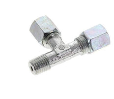 6S & M12x1.5 (con) Verzinkt Stalen L-Snijringkoppeling Buitendraad 630bar ISO 8434-1