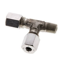 6L & M10x1 (con) RVS L-vorm Snijringkoppeling Buitendraad 315bar ISO 8434-1