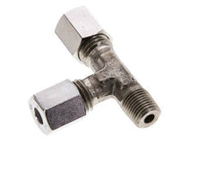 6L & M10x1 (con) RVS L-vorm Snijringkoppeling Buitendraad 315bar ISO 8434-1