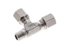 8LL & R1/8'' Stainless Steel Right Angle Tee Cutting Fitting with Male Threads 100 bar ISO 8434-1