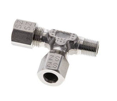 8LL & R1/8'' Stainless Steel Right Angle Tee Cutting Fitting with Male Threads 100 bar ISO 8434-1