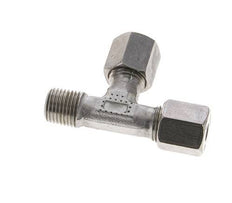 6S & R1/4'' Stainless Steel Right Angle Tee Cutting Fitting with Male Threads 630 bar ISO 8434-1