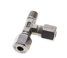 8S & R1/4'' Stainless Steel Right Angle Tee Cutting Fitting with Male Threads 630 bar ISO 8434-1