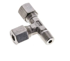 8S & R1/4'' Stainless Steel Right Angle Tee Cutting Fitting with Male Threads 630 bar ISO 8434-1