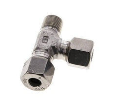 10S & R3/8'' Stainless Steel Right Angle Tee Cutting Fitting with Male Threads 630 bar ISO 8434-1