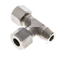 14S & R1/2'' Stainless Steel Right Angle Tee Cutting Fitting with Male Threads 630 bar ISO 8434-1