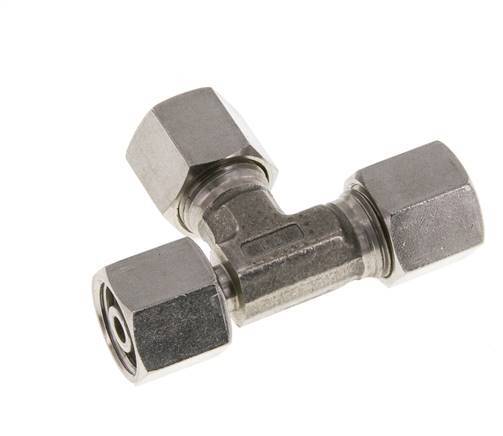 8S Stainless Steel Right Angle Tee Cutting Fitting with Swivel 630 bar Adjustable ISO 8434-1