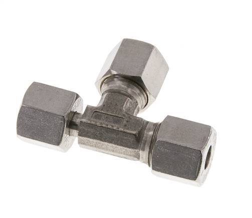 8S Stainless Steel Right Angle Tee Cutting Fitting with Swivel 630 bar Adjustable ISO 8434-1
