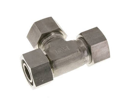 30S Stainless Steel Right Angle Tee Cutting Fitting with Swivel 400 bar Adjustable ISO 8434-1