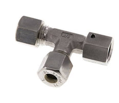 8L RVS L-vorm Knelfitting Draaidoorvoer 315bar FKM Verstelbaar ISO 8434-1