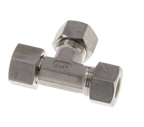 15L RVS L-vorm Knelfitting Draaidoorvoer 315bar FKM Verstelbaar ISO 8434-1