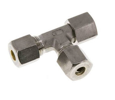 8S RVS L-vorm Knelfitting Draaidoorvoer 500bar FKM Verstelbaar ISO 8434-1