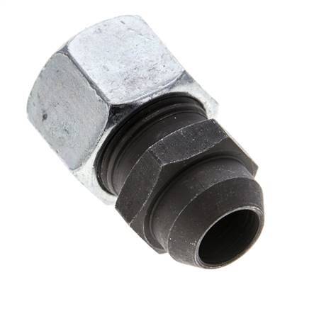 12L & 16mm Phosphatised Steel Straight Cutting Fitting with Welding End 315 bar ISO 8434-1 [2 Pieces]
