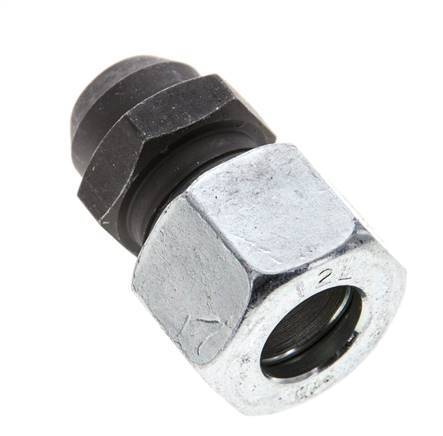 12L & 16mm Phosphatised Steel Straight Cutting Fitting with Welding End 315 bar ISO 8434-1 [2 Pieces]