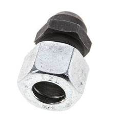 12L & 16mm Phosphatised Steel Straight Cutting Fitting with Welding End 315 bar ISO 8434-1 [2 Pieces]