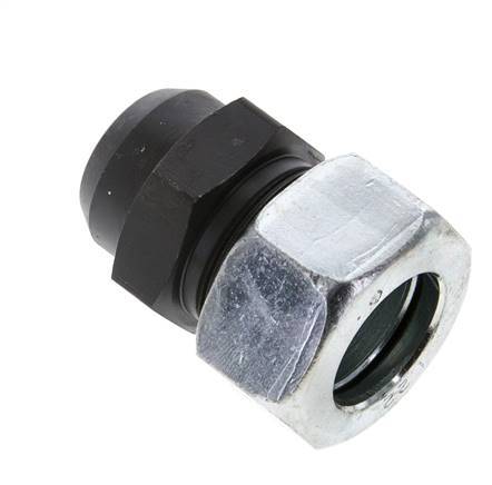 22L & 27mm Phosphatised Steel Straight Cutting Fitting with Welding End 160 bar ISO 8434-1