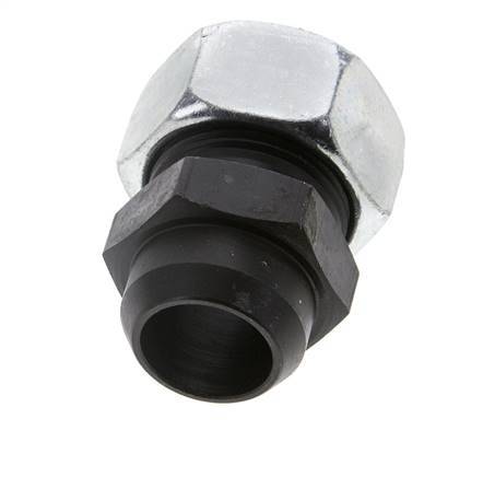 22L & 27mm Phosphatised Steel Straight Cutting Fitting with Welding End 160 bar ISO 8434-1