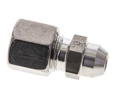 8L & 12mm Stainless Steel Straight Cutting Fitting with Welding End 315 bar ISO 8434-1