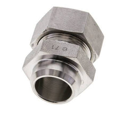 28L & 32mm Stainless Steel Straight Cutting Fitting with Welding End 160 bar ISO 8434-1