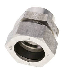 42L & 46mm Stainless Steel Straight Cutting Fitting with Welding End 160 bar ISO 8434-1
