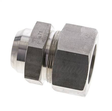 38S & 44mm Stainless Steel Straight Cutting Fitting with Welding End 315 bar ISO 8434-1