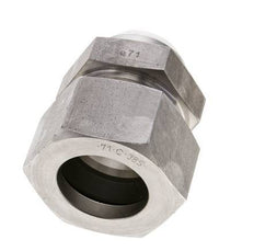 38S & 44mm Stainless Steel Straight Cutting Fitting with Welding End 315 bar ISO 8434-1