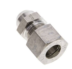 12L & 16mm Stainless Steel Straight Compression Fitting with Welding End 315 bar ISO 8434-1