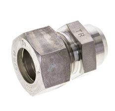 22L & 27mm Stainless Steel Straight Compression Fitting with Welding End 160 bar ISO 8434-1