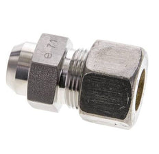 16S & 21mm Stainless Steel Straight Compression Fitting with Welding End 400 bar ISO 8434-1