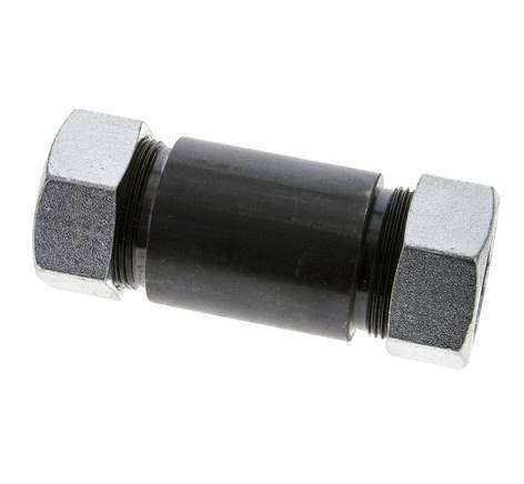 35L Phosphatised Steel Straight Welding Cutting Fitting Bulkhead 160 bar ISO 8434-1