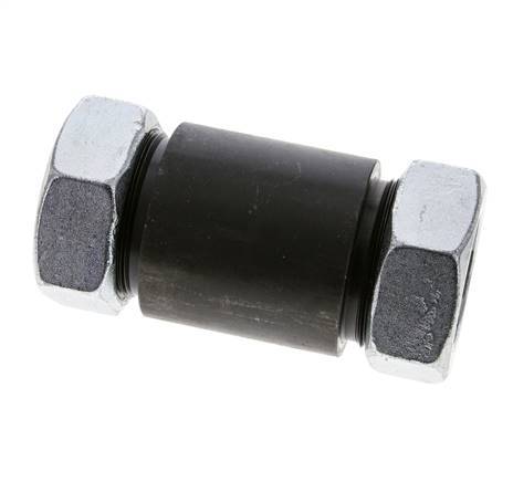 42L Phosphatised Steel Straight Welding Cutting Fitting Bulkhead 160 bar ISO 8434-1