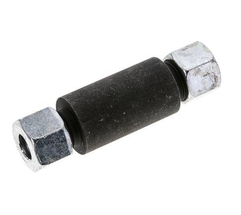 12S Phosphatised Steel Straight Welding Cutting Fitting Bulkhead 630 bar ISO 8434-1