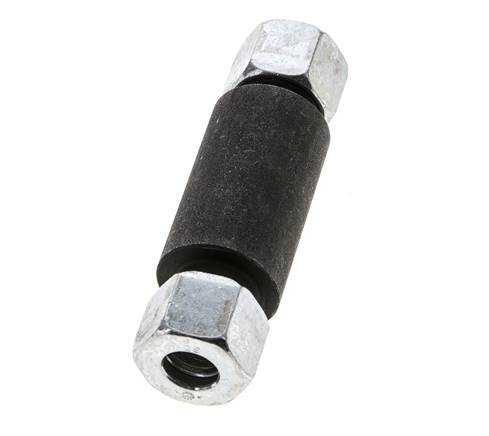 12S Phosphatised Steel Straight Welding Cutting Fitting Bulkhead 630 bar ISO 8434-1