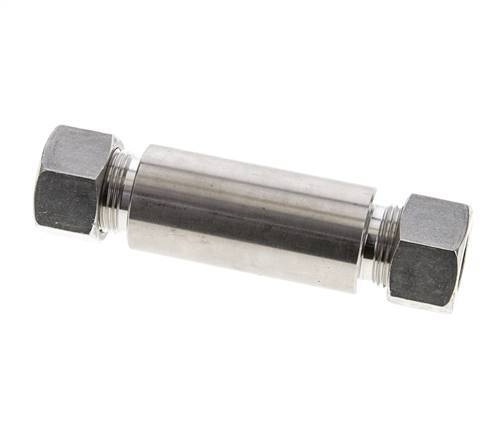 15L Stainless Steel Straight Welding Cutting Fitting Bulkhead 315 bar ISO 8434-1