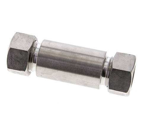 22L Stainless Steel Straight Welding Cutting Fitting Bulkhead 160 bar ISO 8434-1