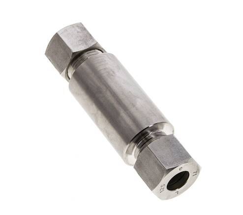 12S Stainless Steel Straight Welding Cutting Fitting Bulkhead 630 bar ISO 8434-1