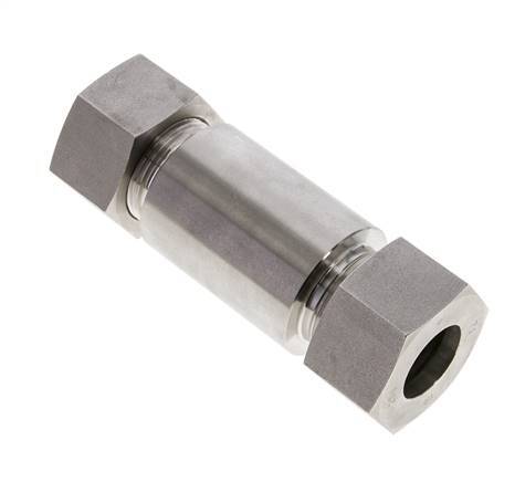 25S Stainless Steel Straight Welding Cutting Fitting Bulkhead 400 bar ISO 8434-1