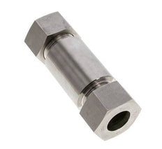 25S Stainless Steel Straight Welding Cutting Fitting Bulkhead 400 bar ISO 8434-1