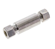 12L Stainless Steel Straight Welding Compression Fitting Bulkhead 315 bar ISO 8434-1