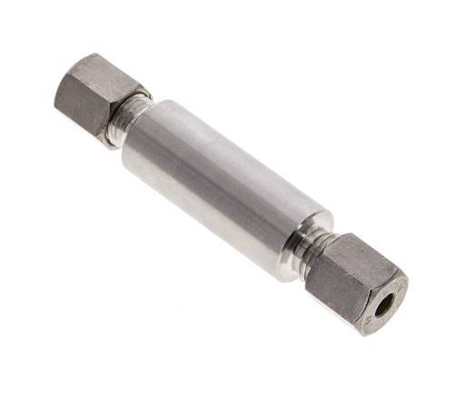 6S Stainless Steel Straight Welding Compression Fitting Bulkhead 500 bar ISO 8434-1