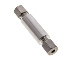 6S Stainless Steel Straight Welding Compression Fitting Bulkhead 500 bar ISO 8434-1