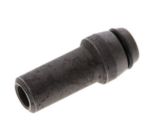 10x2mm Phosphatised Steel Straight with Welding End 630 barO-ring ISO 8434-1 [2 Pieces]