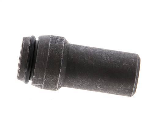 12x2.5mm Phosphatised Steel Straight with Welding End 630 barO-ring ISO 8434-1 [2 Pieces]