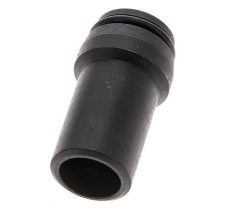 20x2.5mm Phosphatised Steel Straight with Welding End 400 barO-ring ISO 8434-1