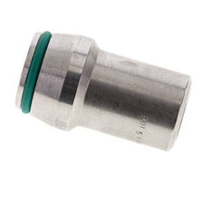 18x2.5mm Stainless Steel Straight with Welding End 315 bar FKMO-ring ISO 8434-1