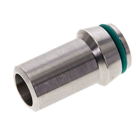 20x3mm Stainless Steel Straight with Welding End 400 bar FKMO-ring ISO 8434-1