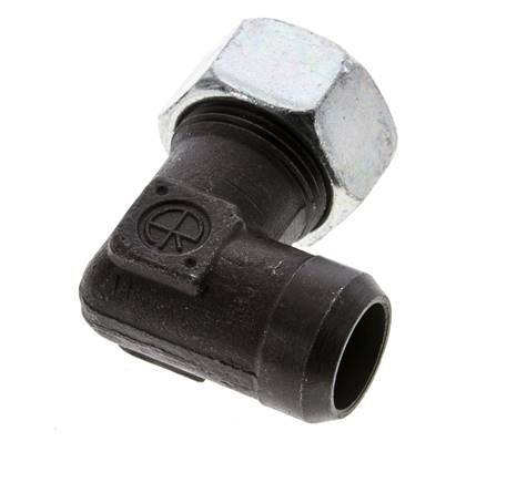 22L & 27mm Phosphatised Steel Elbow Cutting Fitting with Welding End 160 bar ISO 8434-1
