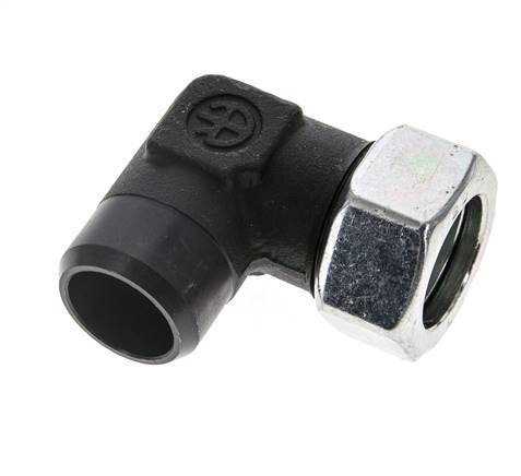 28L & 32mm Phosphatised Steel Elbow Cutting Fitting with Welding End 160 bar ISO 8434-1