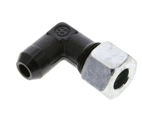 12S & 17mm Phosphatised Steel Elbow Cutting Fitting with Welding End 630 bar ISO 8434-1